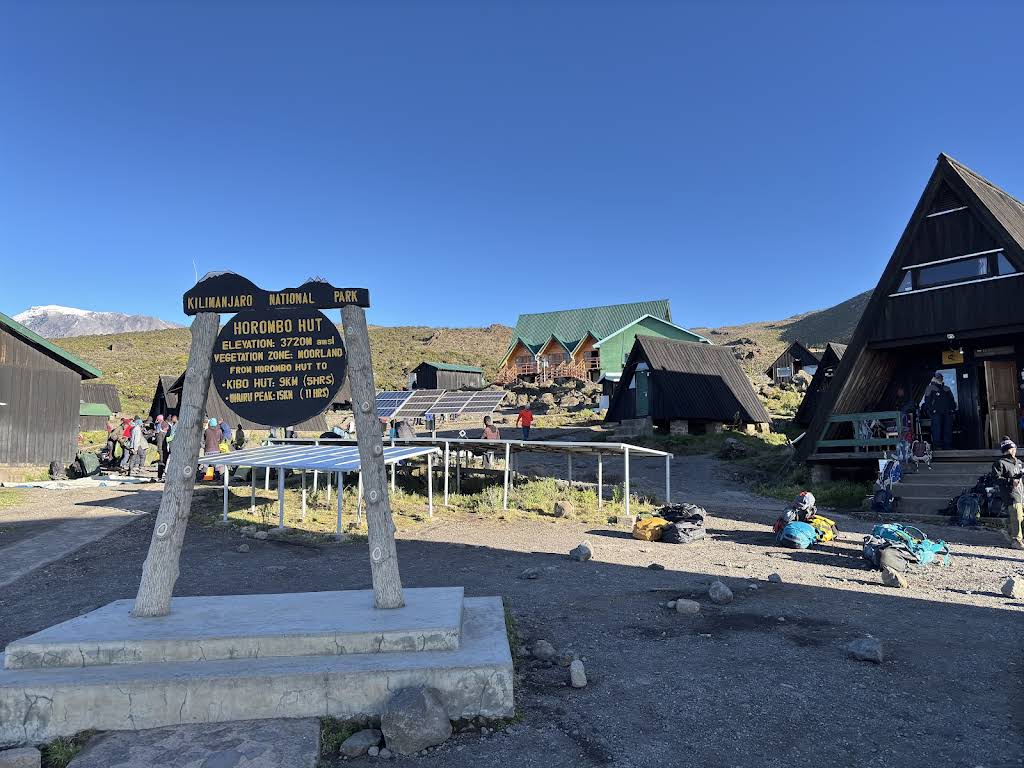 Day 5: Kibo Hut (4,750 m) → Uhuru Peak (5,895 m) → Horombo Hut (3,720 m)