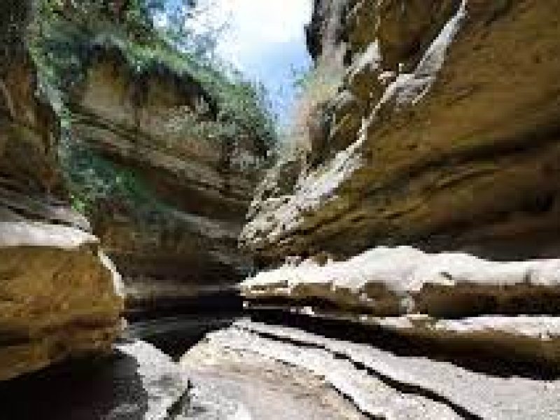 A Hiking Day to hell`s Gate National Park in Kenya.