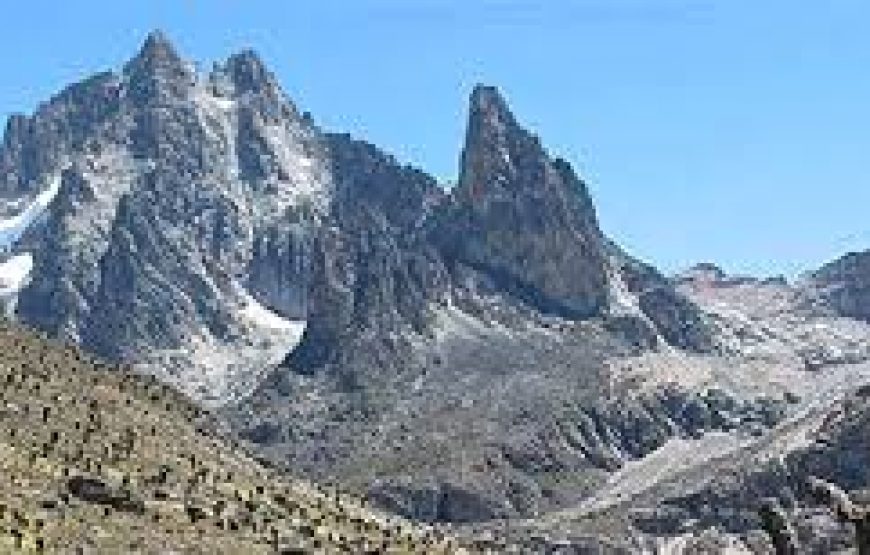 Mt Kenya Climb Sirimon Route