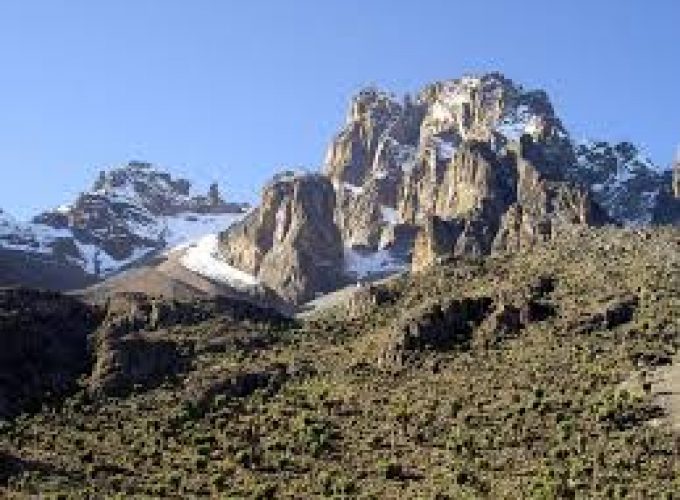 Mt Kenya Climb Sirimon Route